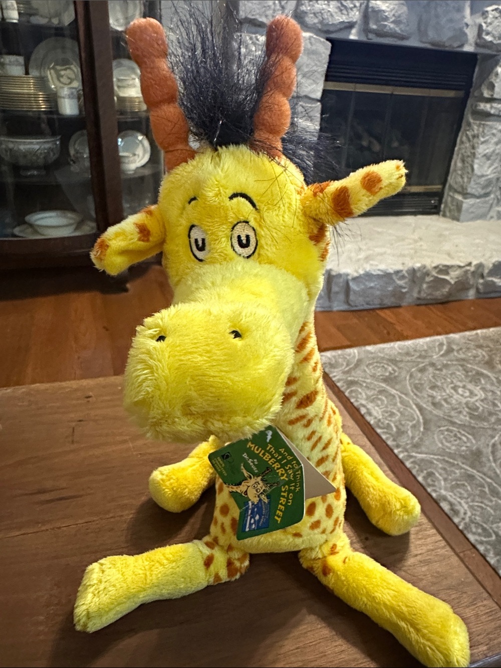 Dr. Seuss And To Think I Saw It On Mulberry Street Giraffe Plush
